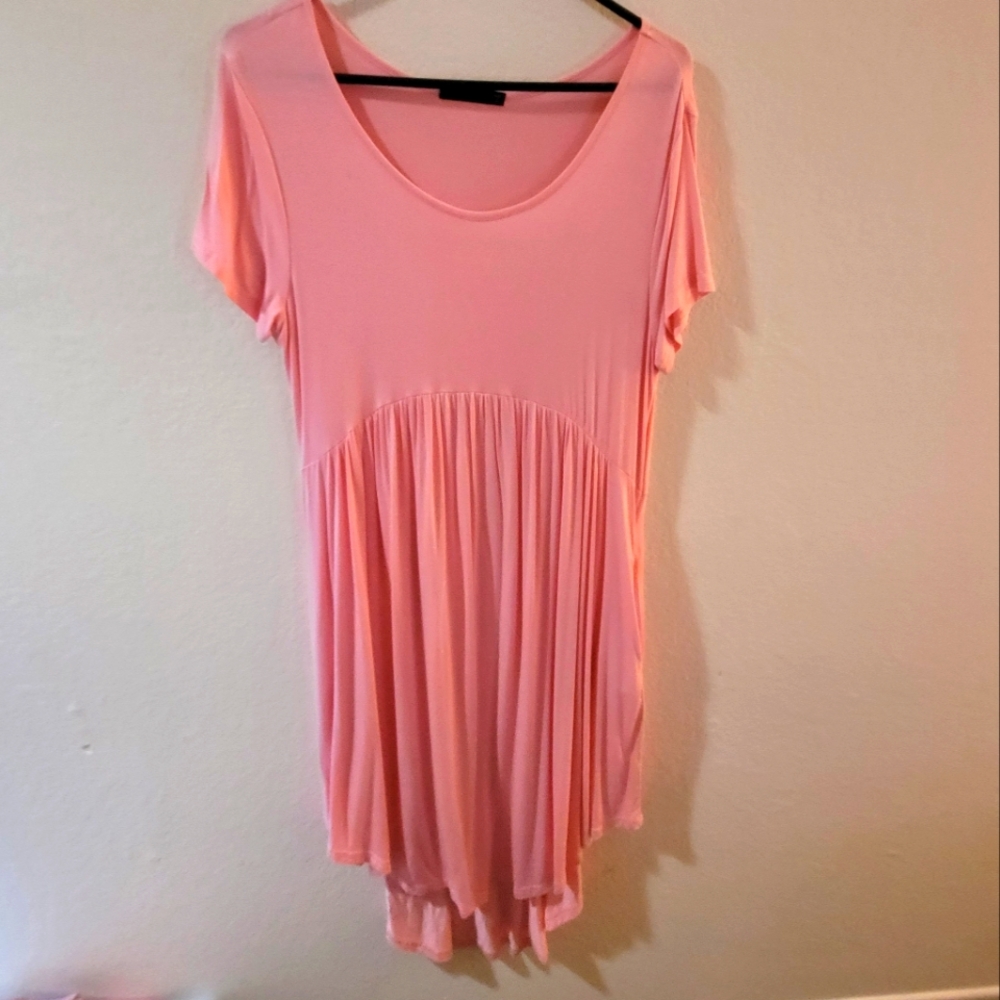 Pink dress w/pockets